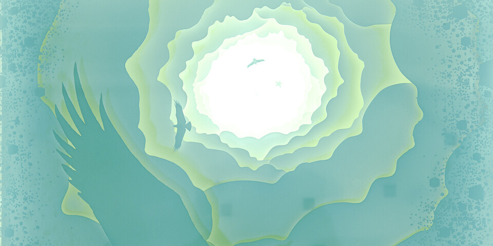 CONCEPT ART : ART IN DRAWERS "on the cloud" 3